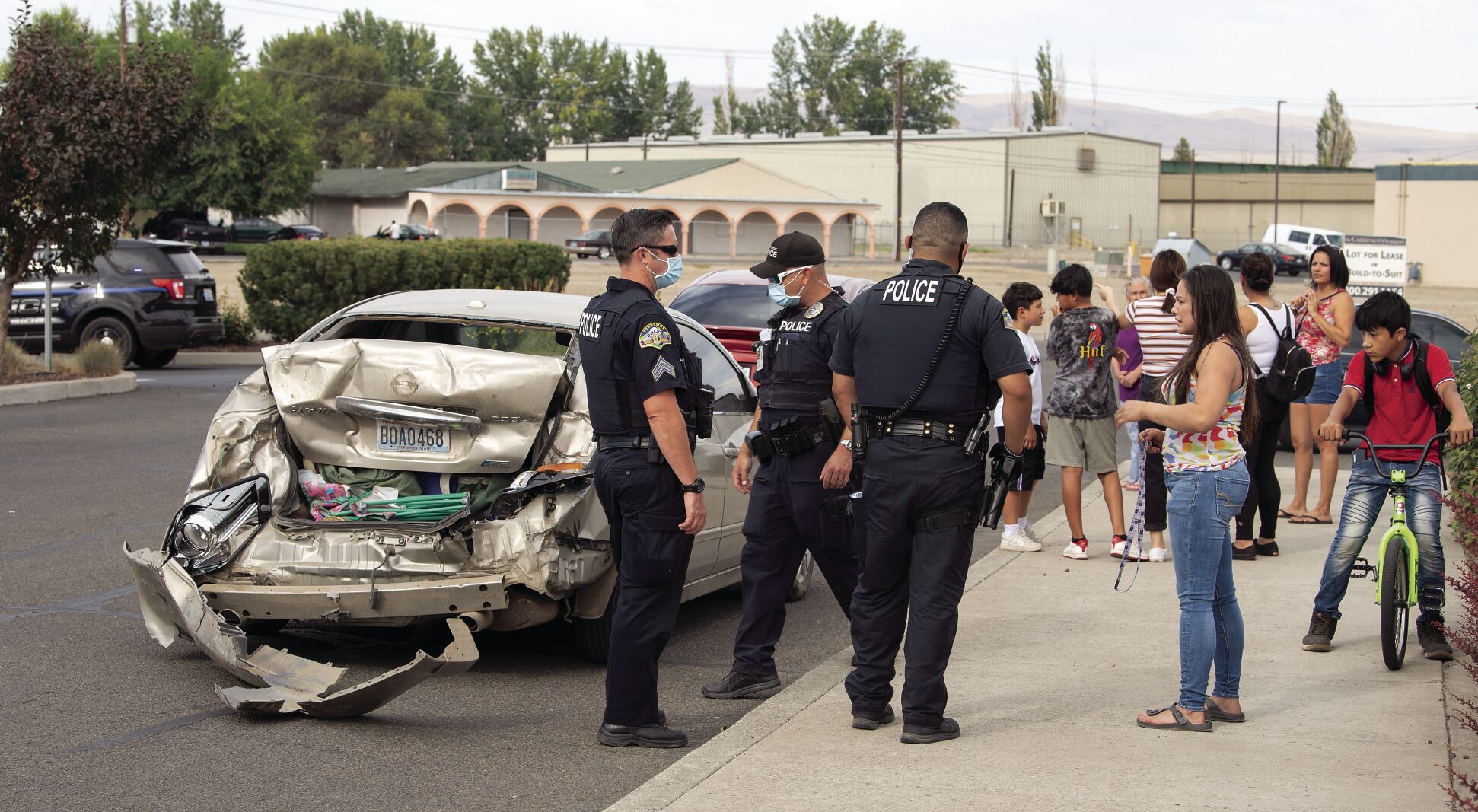 Major fender bender